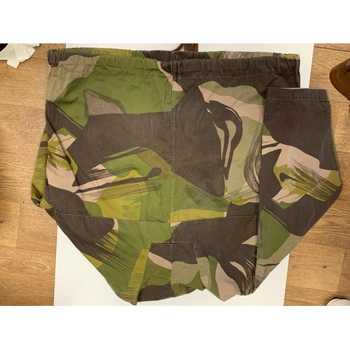 11 - SAS smock type JACKET.  WWII style camouflage smock worn by SAS until late 1970's.  Size 4 .