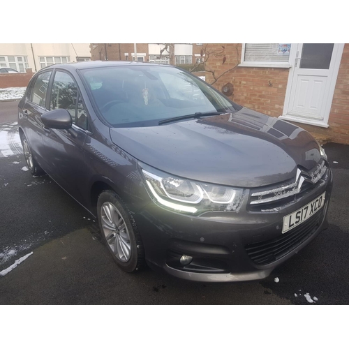 18 - Citroen C4, reg March 2017.  Fully service history, MOT March 2022.  Manual gear box.  17060 miles. ... 