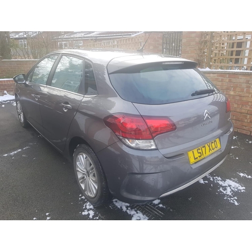 18 - Citroen C4, reg March 2017.  Fully service history, MOT March 2022.  Manual gear box.  17060 miles. ... 