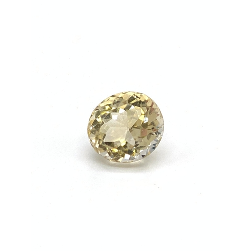 822 - 11.30ct Citrine Gemstone GJSPC certified