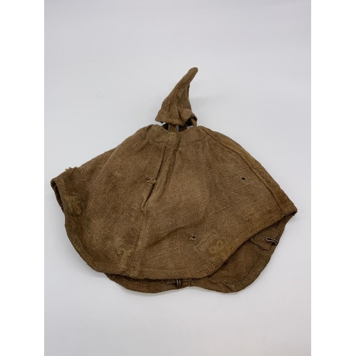 82 - WW1 Imperial German 2nd Infantry Pickelhaube Cover Dated 1915?.