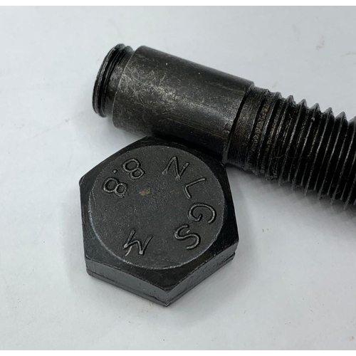 831 - SOE-OSS Message Bolt. A standard bolt that has been hollowed out and the top threaded so that a mess... 