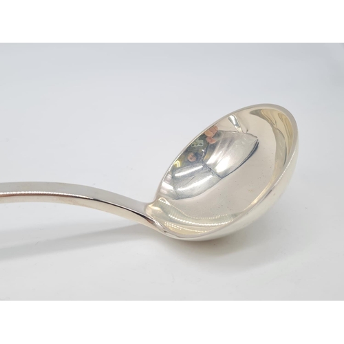 54 - Sterling Silver Punch Spoon. Length: 18cm. Weight: 81.3g