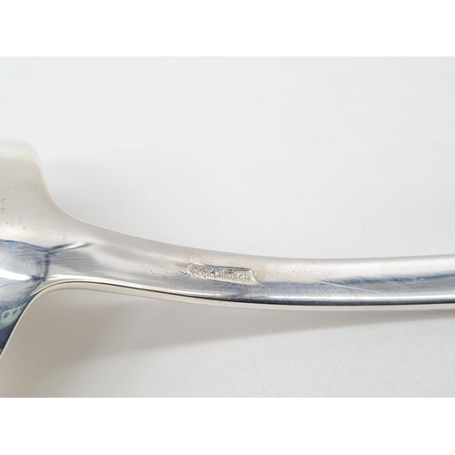 54 - Sterling Silver Punch Spoon. Length: 18cm. Weight: 81.3g