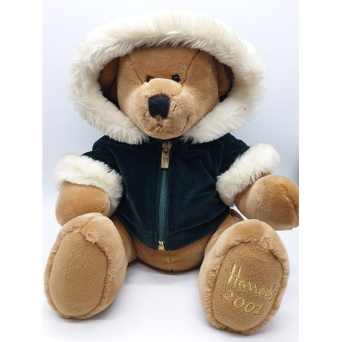 23 - 2 Harrods Teddy Bears 2001&2009 Approx 40 c,s Collectable