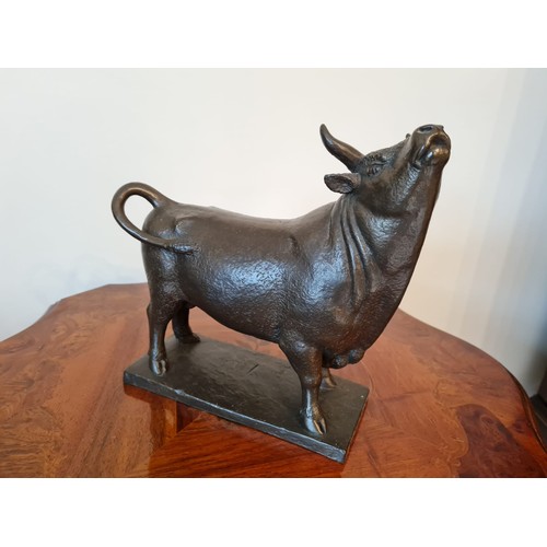 409 - Bronze bull
H22 W20