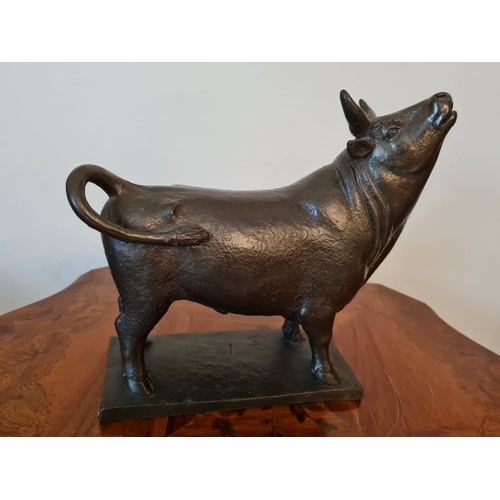 409 - Bronze bull
H22 W20