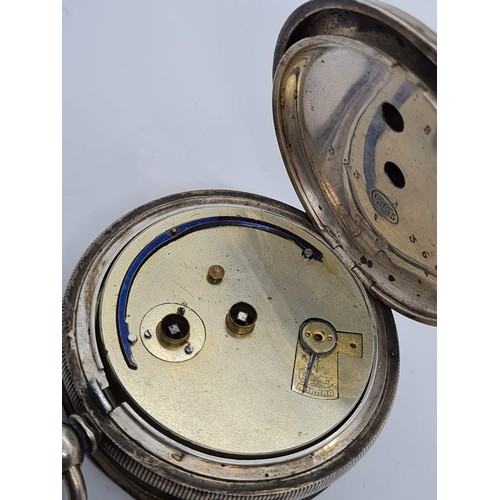 477 - An early H. Samuel ''Acme'' Pocket Watch with rear wind, discoloured glass and not working