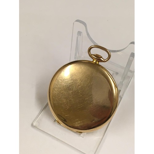 26 - Vintage 9ct solid gold IWC (International Watch Company) Schaffhausen Pocket watch (A/F)  needs wind... 