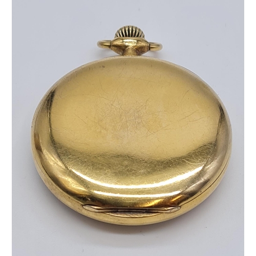 10 - Omega Masonic Pocket Watch with rare Blue face, full working order