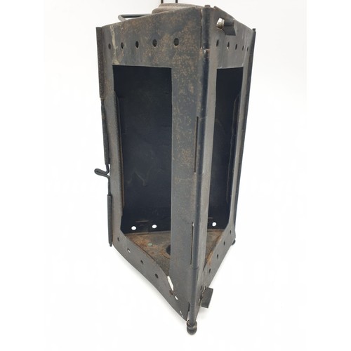 168 - WW1 French Folding Bunker Lantern. (no glass)