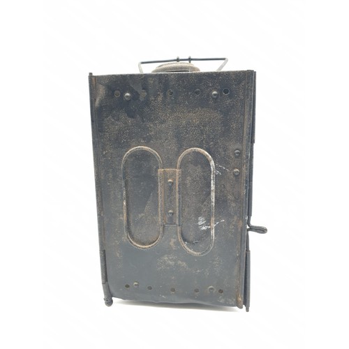 168 - WW1 French Folding Bunker Lantern. (no glass)