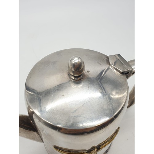 17 - WW2 German Kriegsmarine Coffee Pot.