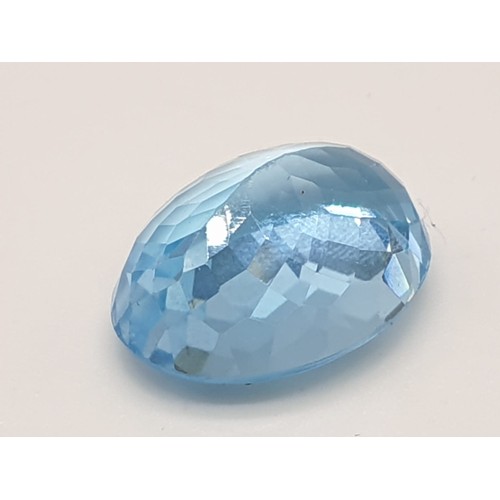 144 - 16.41 Cts Blue Topaz. IDT Certified