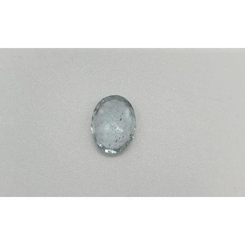 140 - 3.93 Cts Aquamarine. ITLGR Certified