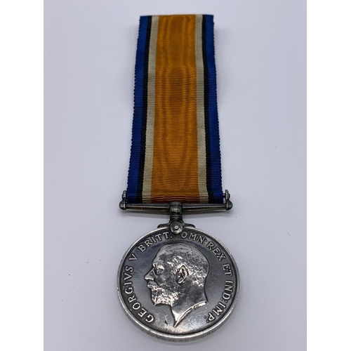 199 - Pair of rare World War 1 Royal Navy medals. Awarded to J.W. Stead J43705. Complete with original rib... 