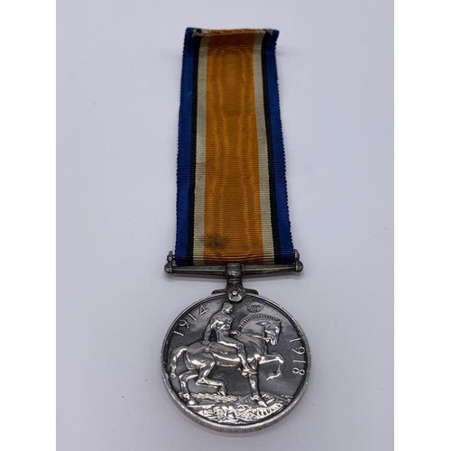 199 - Pair of rare World War 1 Royal Navy medals. Awarded to J.W. Stead J43705. Complete with original rib... 