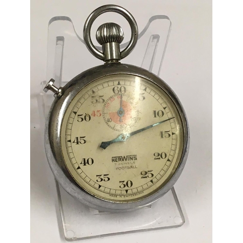 92 - Vintage stopwatch pocket watch Working (no guarantee)