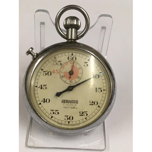 92 - Vintage stopwatch pocket watch Working (no guarantee)