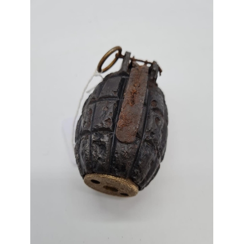 101 - INERT WW1 Somme Relic British No 23 Mills Grenade. Found near Le-Sars Somme, France. Totally empty a... 