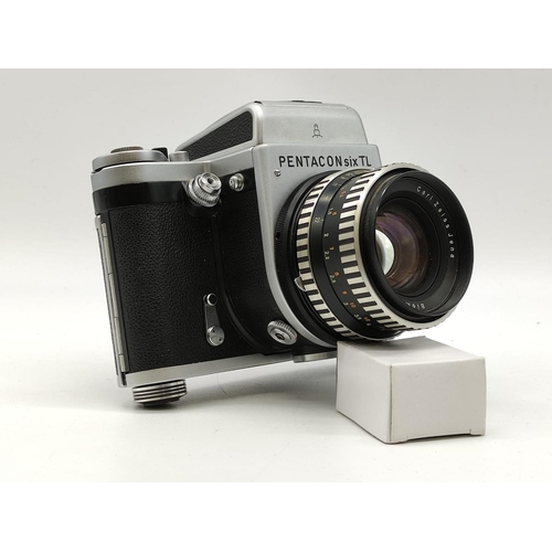 Pentacon Six TL medium format Camera with Ziess biometar