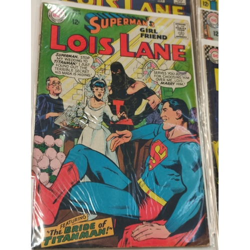 152 - 11 editions of Vintage Louis Lane DC Comics. 1966.