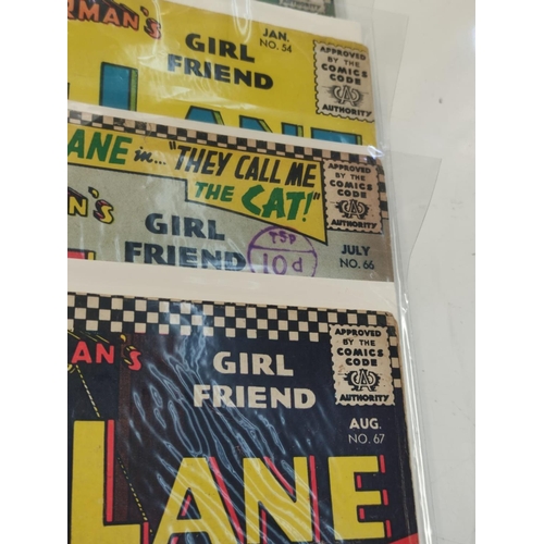 152 - 11 editions of Vintage Louis Lane DC Comics. 1966.