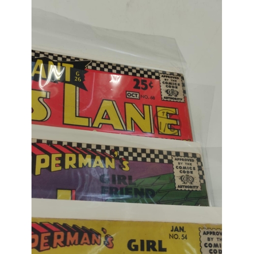 152 - 11 editions of Vintage Louis Lane DC Comics. 1966.