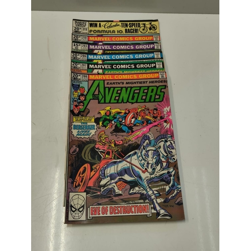 158 - 23 editions of Vintage Marvel 'The Avengers; comics.