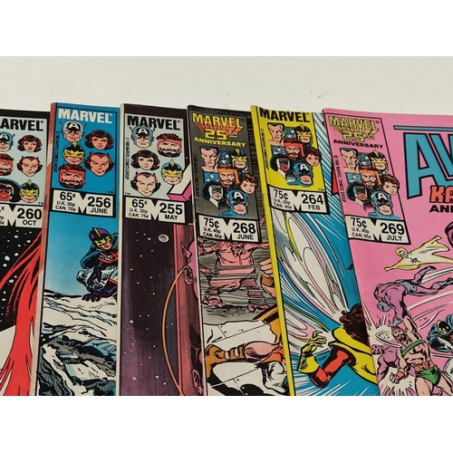 158 - 23 editions of Vintage Marvel 'The Avengers; comics.