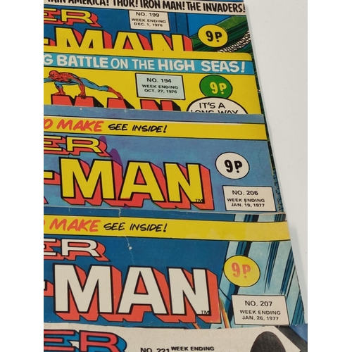 162 - 27 editions of Vintage Super Spider-Man Marvel Comics.