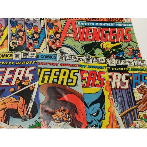 151 - 17 editions of Vintage Marvel 'The Avengers' comics in very good condition.