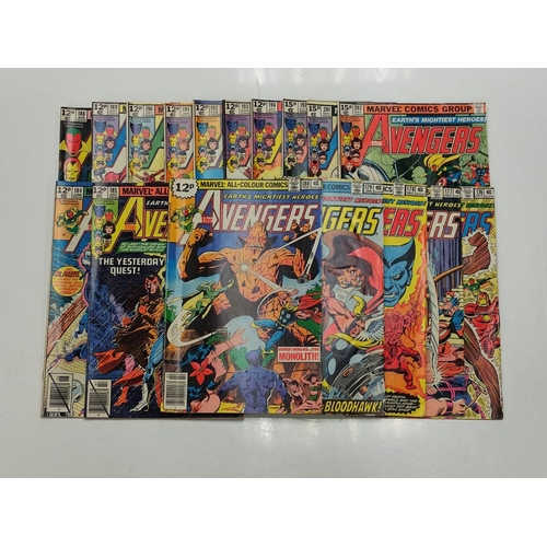 151 - 17 editions of Vintage Marvel 'The Avengers' comics in very good condition.