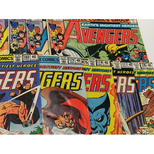 151 - 17 editions of Vintage Marvel 'The Avengers' comics in very good condition.