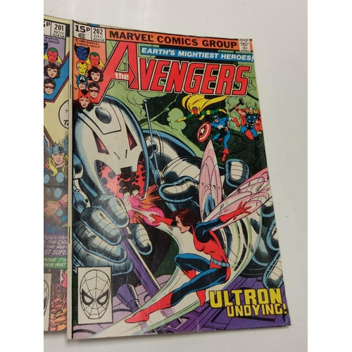 151 - 17 editions of Vintage Marvel 'The Avengers' comics in very good condition.