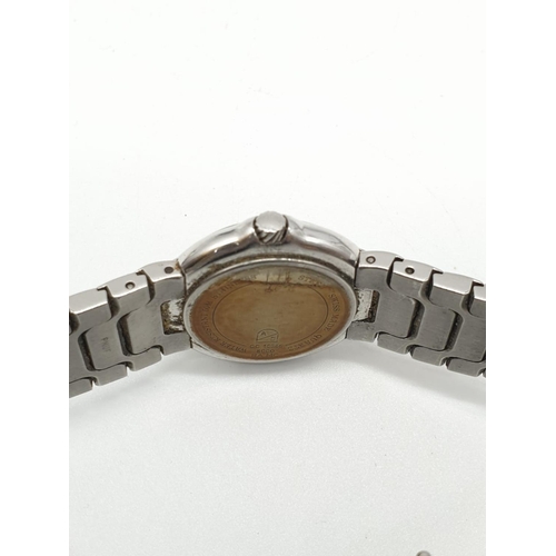 157 - Dunhill Ladies Quartz Watch Unworn, Stainless Steel Strap.