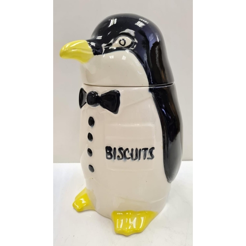 94 - Price Kensington Penguin Biscuit/Cookie Jar. 20cm in Height.