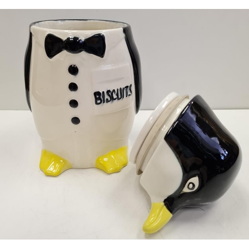 94 - Price Kensington Penguin Biscuit/Cookie Jar. 20cm in Height.