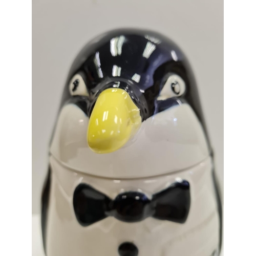 94 - Price Kensington Penguin Biscuit/Cookie Jar. 20cm in Height.