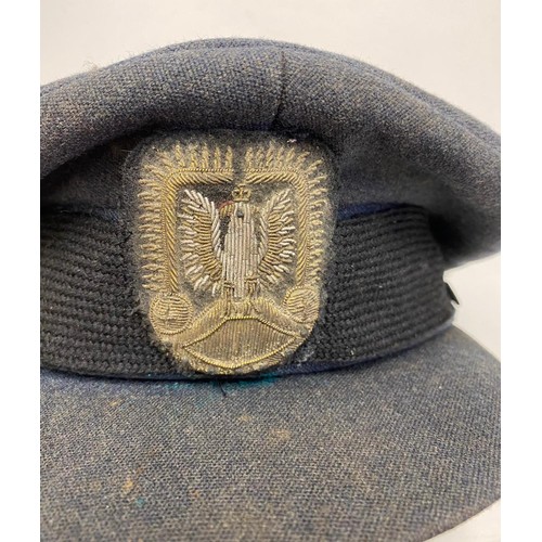 132 - WW2 Polish R.A.F Officers Cap. Maker Bates of London.