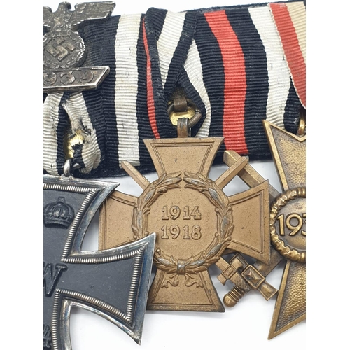 2 - German Luftwaffe Medal Group with awards from both World Wars.