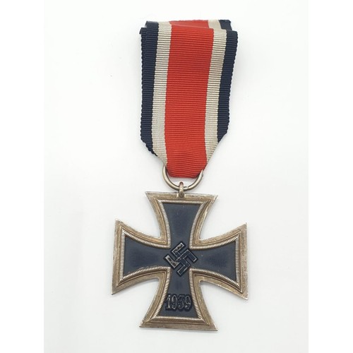 5 - WW2 German Iron Cross 2nd Class. No makers marks but a typical Steinhaur & Luck example none the les... 