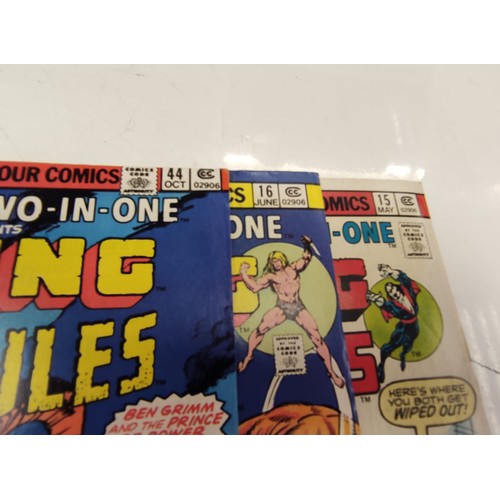 181 - 17 Marvel all-colour comics, Marvel two-in-one presents The Thing & comics. Mid to late 1970s. Good ... 