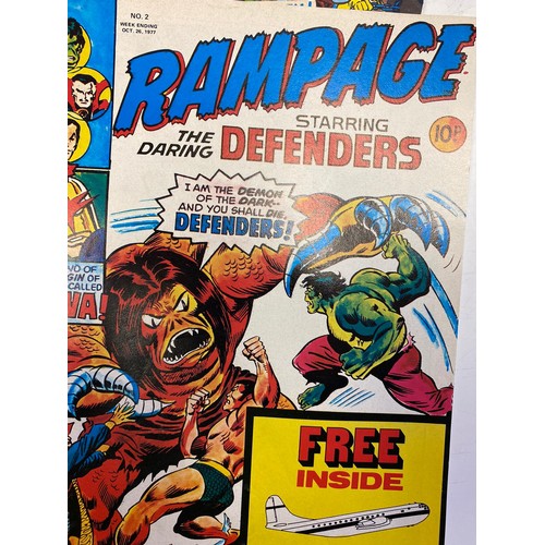 196 - 9 editions of Marvel Rampage starring The Daring Defenders.