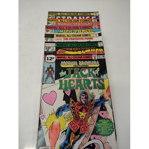 233 - A mix of 1970s comics and one from 1965. Six Marvel various titles. Six DC comics various titles & O... 