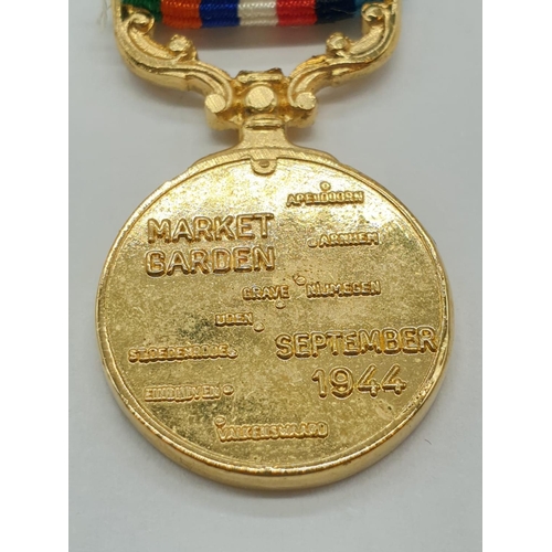 493 - Miniature medal dated 1944 for Market Garden Netherlands,