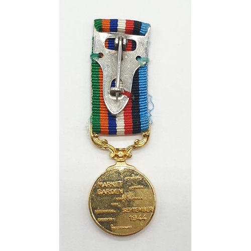 493 - Miniature medal dated 1944 for Market Garden Netherlands,