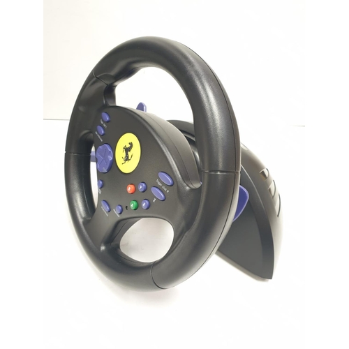 238 - 2x game racing wheels (2)