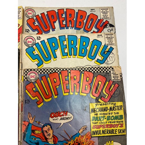 442 - 9 editions of 1970's DC comics of SuperBoy starring The Legion of Super Heroes.