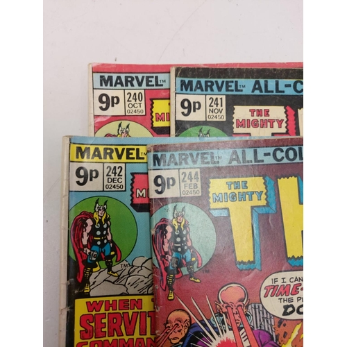 294 - Mixed lot of 1960/70's DC Marvel comics. Wonder Woman, Thor, Fury, Planet of the Apes, Superman and ... 